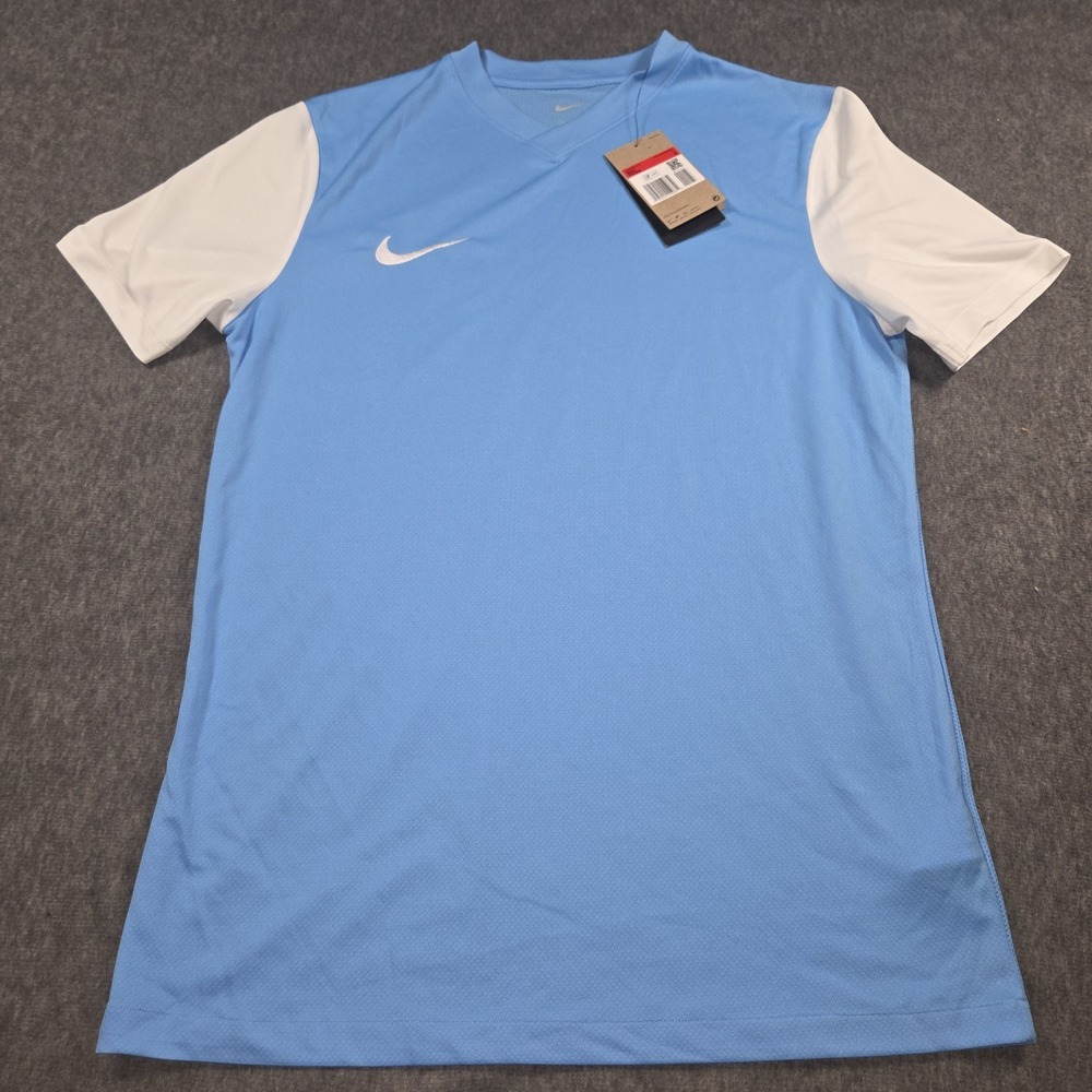DH8035 Nike Dri-FIT US Tiempo Premier II Jersey Size L Blue/White